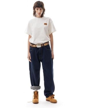 LC23 5 bolsillos Pantalones de mezclilla - Azul