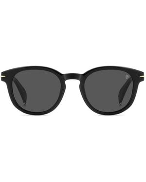 David Beckham Sonnenbrille Db 1198/S 8070 Ir Schwarz/Grau Farbverlauf Herren
