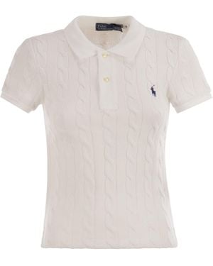 Polo Ralph Lauren Plained Polo Shirt Met Korte Mouwen - Wit