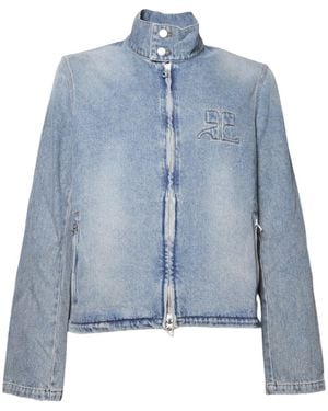 Courreges Abrigos - Azul
