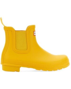 HUNTER Wellies - Yellow
