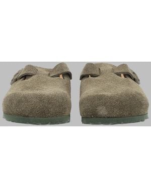 Birkenstock Buckle Strap Sandals - Grey