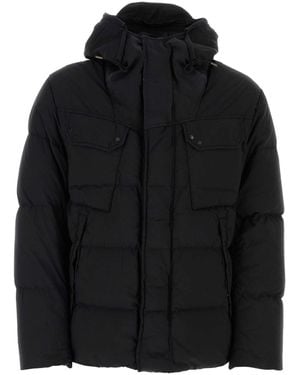 C.P. Company Nylon Grays Down Jacket - Black