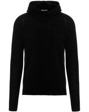 Ma'ry'ya Kapuzenpullover - Schwarz