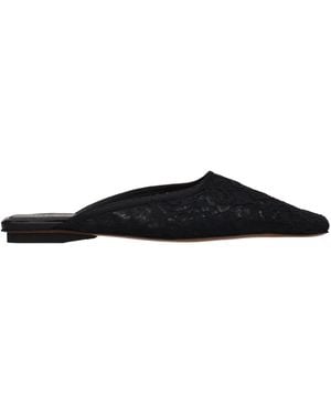 Stella McCartney Stella Mc Cartney Sandals And Clogs Lace - Black