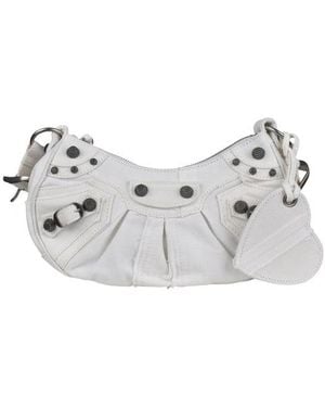Balenciaga Tasche Cagole XS - Weiß