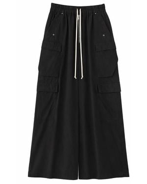 Rick Owens Jumbo Cargo Pants - Black