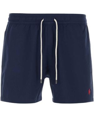 Polo Ralph Lauren Stretch Polyester Swimming Shorts - Blue