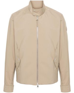Moncler Chaberton Appliqué-Logo Jacket - Natural