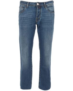Jacob Cohen Pant 5 Pkt Slim Fit Nick - Blue