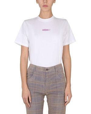 McQ Logo Crew Neck T-Shirt - White