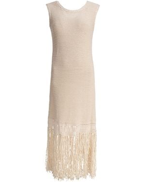 Sandbeige Dresses - Natural