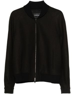 Emporio Armani Blouson Jacket - Black