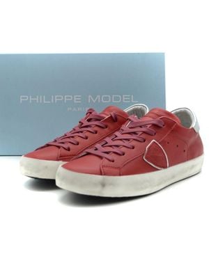 Philippe Model Sneakers - Red