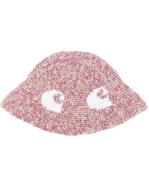 Carhartt Eyes Cotton Beanie - Pink