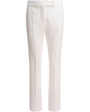 Max Mara Trousers Bianco-Donna