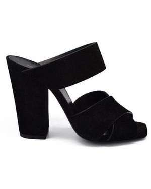 Saint Laurent Strap Sandals - Black
