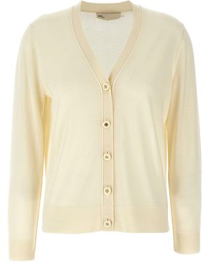 Tory Burch Simone Maglioni Bianco-Donna - Neutro