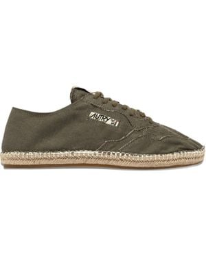 Autry Espadrillas Low Canvas/Canvas - Green