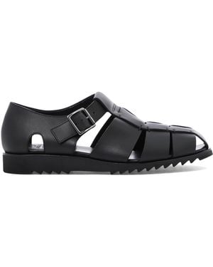 Paraboot "pazifische" Sandalen - Schwarz