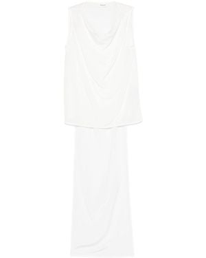 P.A.R.O.S.H. Silk Top - White