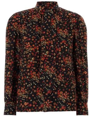 Gucci Regular Floral Shirt - Brown