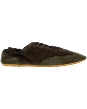 Saint Laurent Lewis 05 Velvet Loafer Sneaker - Multicolour