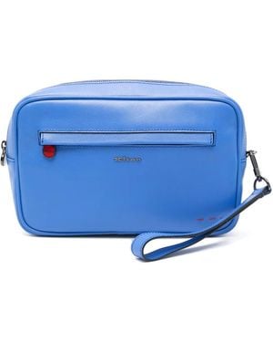 Kiton Klassische Clutch - Blau