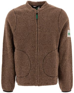 Rayon Vert W3W "Becco" Fleece Jacket - Brown