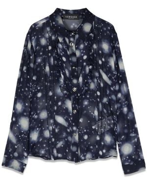 Versace Solar System Shirt - Blue