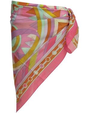 PUCCI "Vivara" Pareo - Pink