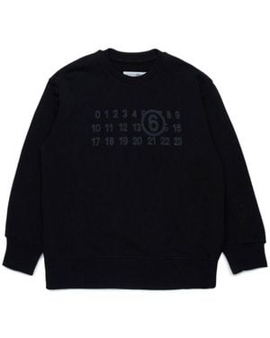 MM6 by Maison Margiela Jersey With Logo - Blue