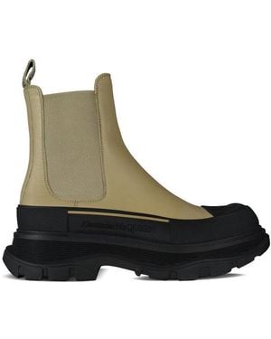McQueen Tread Slick Boots - Black
