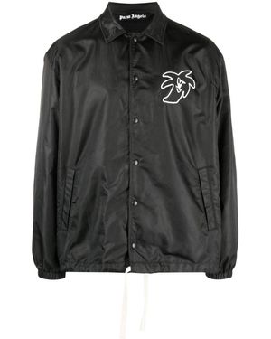 Palm Angels Jack Met Logopatch - Zwart