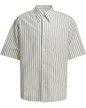Ami Paris Camisa Casual "Ami De Couer" - Blanco