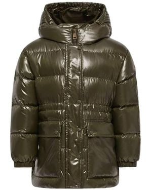 Moncler Olive Sesie Parka Courte - Vert