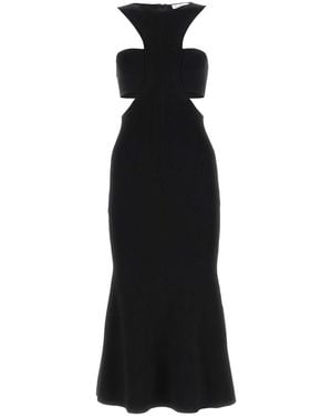 McQueen Viscose Blend Dress - Black