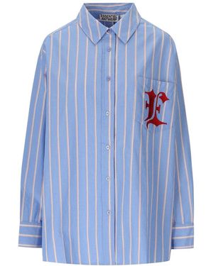 Essentiel Antwerp Ipatch Light Shirt - Blue