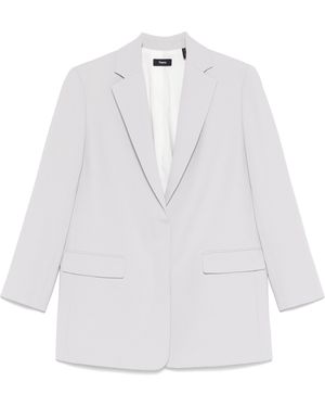 Theory Theorie Ontspan Os Blazer.admi - Wit