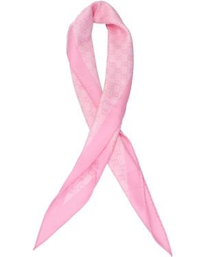 Gucci Scarf Silk/Light - Pink