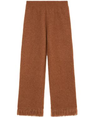Alanui Hose Mit Weitem Bein - Braun