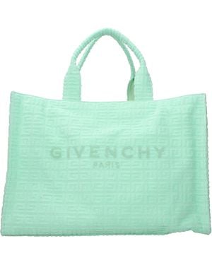 Givenchy Green Fabric Handbag
