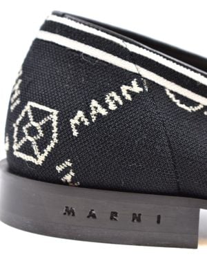 Marni Mokassins Schwarz
