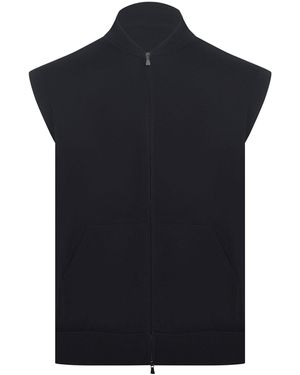 Filippo De Laurentis Philippe De Laurentiis Cardigan Made Of Cotton - Blue