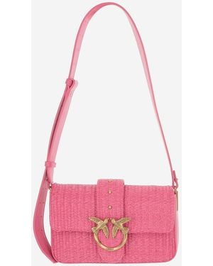 Pinko Love One Umhängetasche - Pink