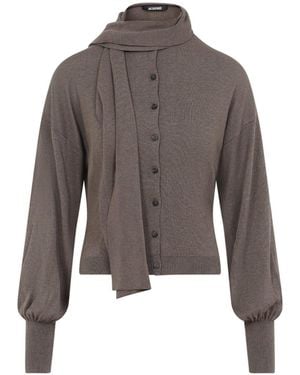 Jacquemus Jaquemus Losange Cardigan - Bruin