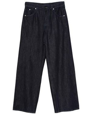 Semicouture Gema Cotton Trousers - Blue