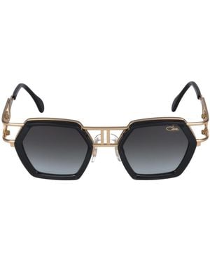 Cazal 677 Sonnenbrille Unisex - Schwarz