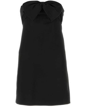 Saint Laurent Short Dresses - Black