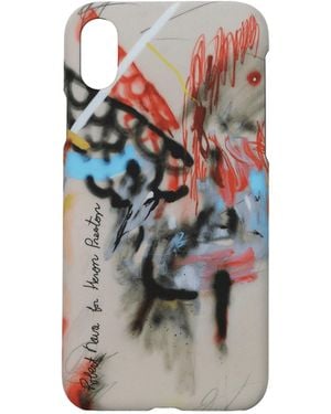 Heron Preston Porta Iphone Iphone Xs By Robert Nava Uomo Pvc Multicolore - Multicolour